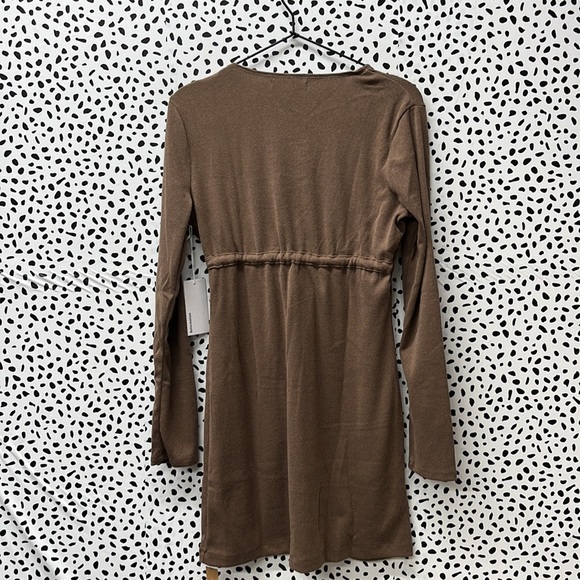 NWT Reformation Karah Burnt Umber Dress - Picture 7 of 8